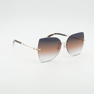 Missoni MIS 0119/S 0J5G PR Sunglasses Gold Butterfly Frame, Grey Lenses